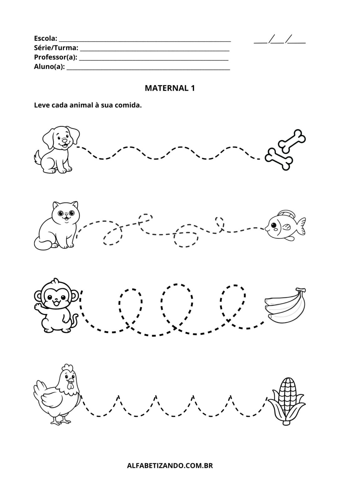13 Atividades para Maternal 1 – Alfabetizando