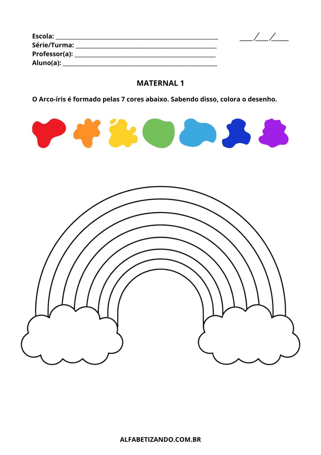 13 Atividades para Maternal 1 – Alfabetizando